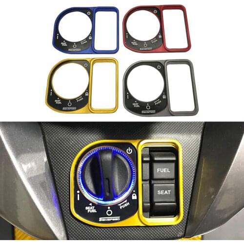 SEMSPEED Motorcycle ADV 150 Newest Switch Electric Door Lock Cover Guard Protector For Honda adv ADV150 2019 2020 Accessories
