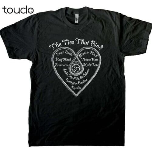 Shibari Rope Bunny Rope Rigger - The Ties That Bind - BDSM Mens T-shirt