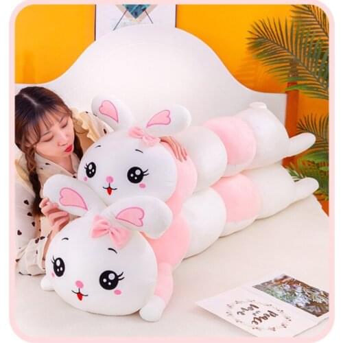 Cute Plush Toys Pillow Soft Stuffed Animal Rabbit Cushion Simulation Lovely Dolls Gifts for Girls