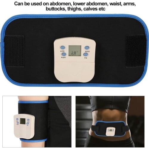 Sports Yoga Slim Fit Waist Building Belt Waist Slimming Massager Waist Trainer Exercise Electronic Muscle Strengthening Arm leg