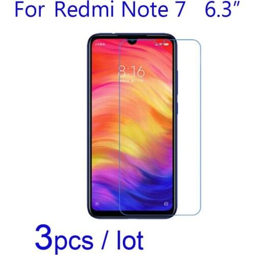 3pcs/lot Redmi Note 7 Phone Screen Protectors Clear/Matte/Soft Nano Anti-Explosion Protective Films for Redrice Redmi Note7 2019