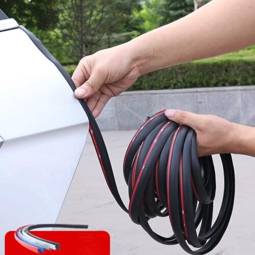 5M Anti-Collision Auto Hood Trunk Tail Seal Sound Insulation Car Door Sealing Strip Rubber Weatherstrip Edge Trim автотовары
