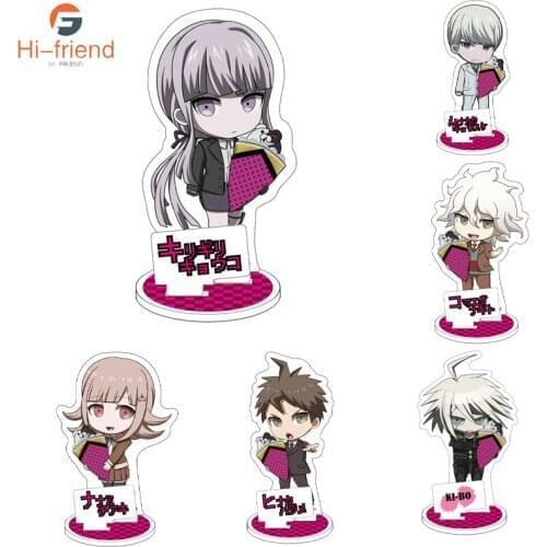 Anime Danganronpa Acrylic Stand V3 Saihara Shuichi Ouma Kokichi Double Sided Keychain Model Table Plate Decoration