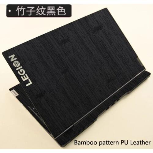 Bamboo pattern PU Leather) 1PCS Top Skin Sticker Cover For Lenovo S940-14/Ideapad 5 15"/Y540-15/Y530/IDEAPAD S145-15/S340-15
