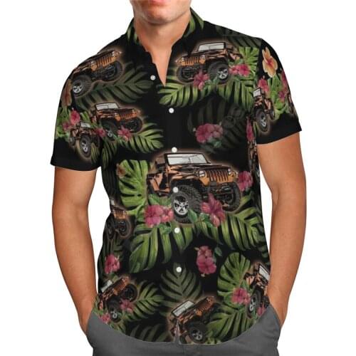 Hawaii Shirt beach Summer Fashion Short sleeve Printed 3d Mens Shirt Harajuku Tee hip hop shirts drop shipping 03
