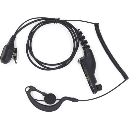 Type G PTT Headset Earpiece with MIC Microphone for Motorola XPR 6500 XPR 6300 Xir P8268 DP3400 DP3600