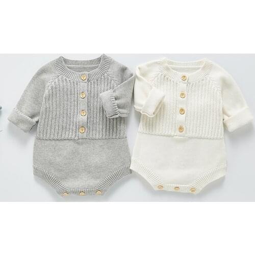 HOUSBAY Bodysuit With Long Sleeves For Babies