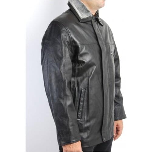 YDS Leather Coat %100 Leather Coat Hand Workmanship Leather Jackets Mens