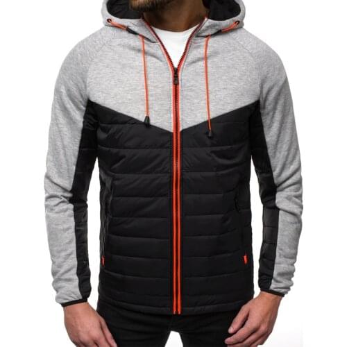 Mens Sweatshirts Hooded Jacket Casual Sport Zipper Hoodies Male Tops Coat Spring Autumn Homme