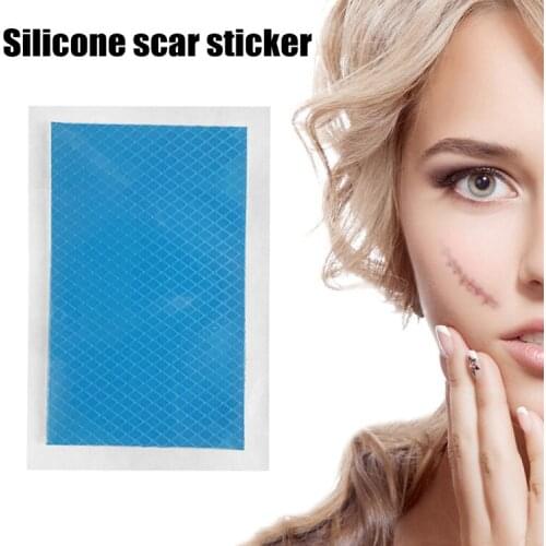 Silicone Scar Therapy Sticker Remove Trauma Burn Silicon Patch Reusable Acne Gel Skin Repair SK88