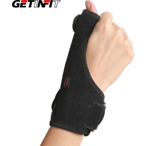Getinfit 1PCS Thumb Splint for Tendonitis with Built-in Splint for Arthritis, Carpal Tunnel and Sprains,Pain Relief for Thumbs