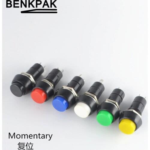 5pcs PBS-11B 12MM Momentary Push Button Switch