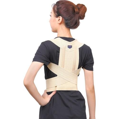 Posture Corrector Upper Back Straightener Brace Comfortable Upright Straightener Brace Back Belt Back Support For Women Men