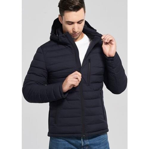 Men jacket 2020 Winter Brand Casual fashion Mens Jackets And Coats Thicken Warm Parka Hooded Coats Men Cotton Outerwear Quality