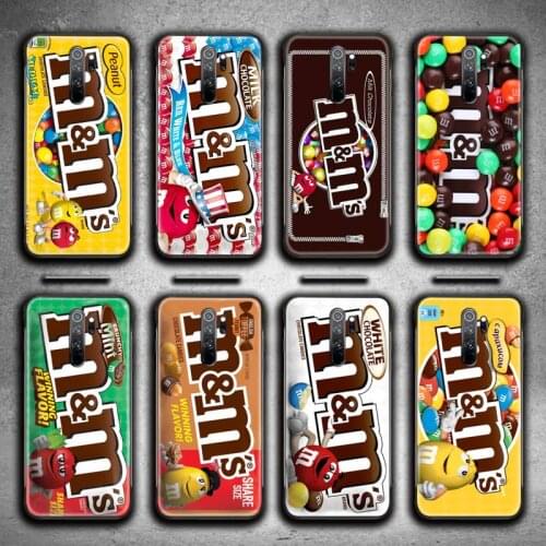 M&Ms Chocolate Nutella Bottle package Phone Case for Redmi 9A 8A 7 6 6A Note 9 8 8T Pro Max Redmi 9 K20 K30 Pro