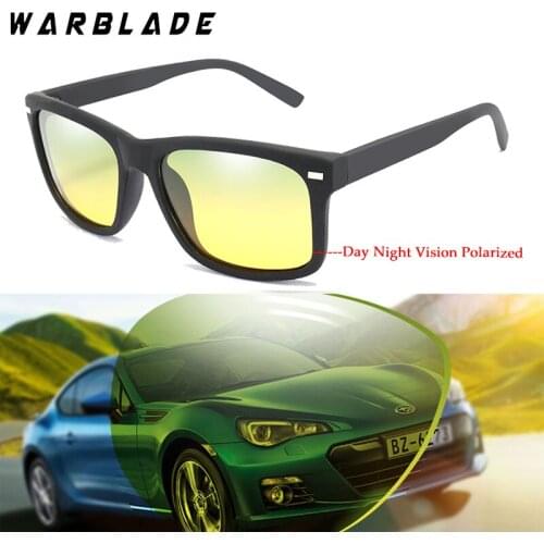 WarBLade Top Quality Sunglasses Men Polarized Sunglasses Day Night Women Driver Sun Glasses Male Goggles Night Vision Eyewear