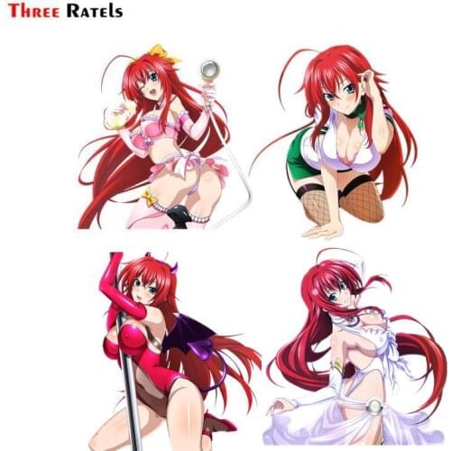 Three Ratels FC570 Rias Gremory Render Car Decal Anime Sex Girl Laptop Sticker For Apple Macbook
