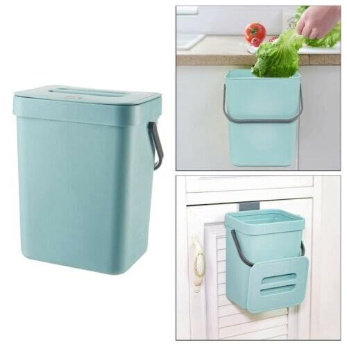 New Product Kitchen Trash Can Kitchen Cabinet Trash Door Hanging Trash Can Car Trash Can Toilet Garbage Waste Storage