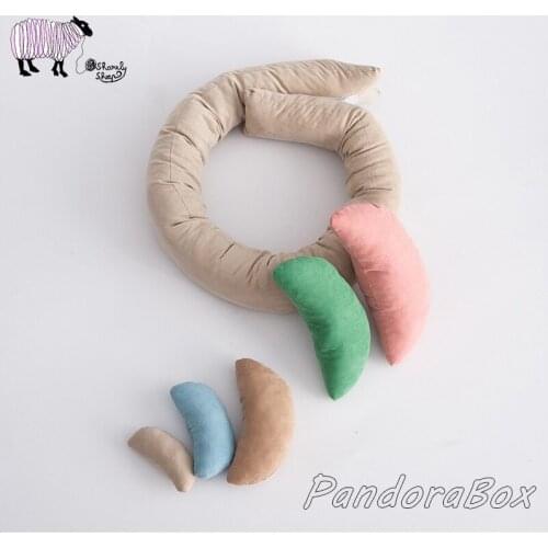 Newborn Photography Blanket Sets Props Baby Photoshoot Studio Posing Bean Pillow bebe fotografia Accessories Newborn Photo Prop