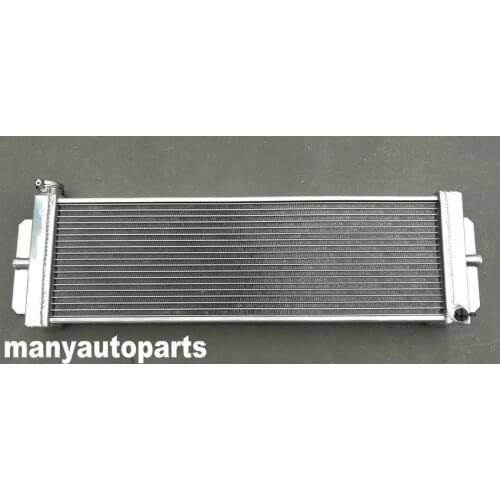Full Liquid Aluminum Air to Water Intercooler + Heat Exchanger For Silverado Mustang Cobalt 12"x12"x4.5" & 24"x8"x2.2" and Fans