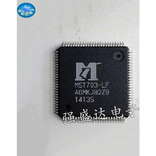 100% New&original MST703-LF MST703 LCD TV Board Decoding QFP100 Drive IC