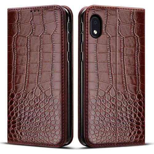 Luxury Flip leather case on For Samsung Galaxy A01 Core back case on For Samsung A01 Core A 01 A01Core Cover