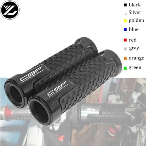 Handle 7/8"22mm Motorcycle handlebar grips & handle bar ends hand cap for Honda CB600F CB650F Hornet CBR600F CBF600 SA 2010 2011