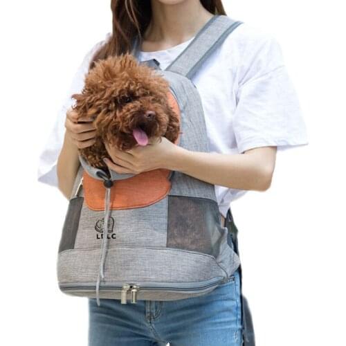 Pet Carrier Bag Breathable Dog Cat Backpack Portable Outdoor Travel Bag For Puppy Kitten Pet Shoulder Carry Bag Dog Accessories