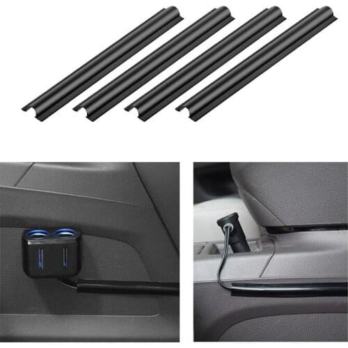 4pcs Car Tie Clips Wire Organizer Cable Holder GPS Data Cable Light Clip Auto Interior Stowing Tidying Dropshipping