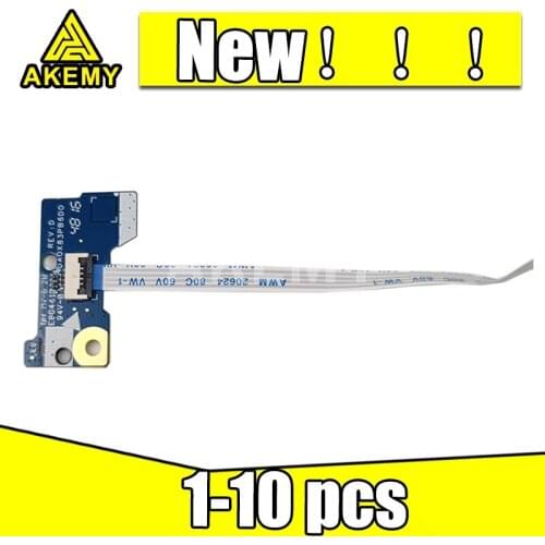 1-10PCS NEW For HP ProBook 455 450 G4 450 G3 power switch button board With Cable DA0X83PB6D0 100% Tested Free Cable