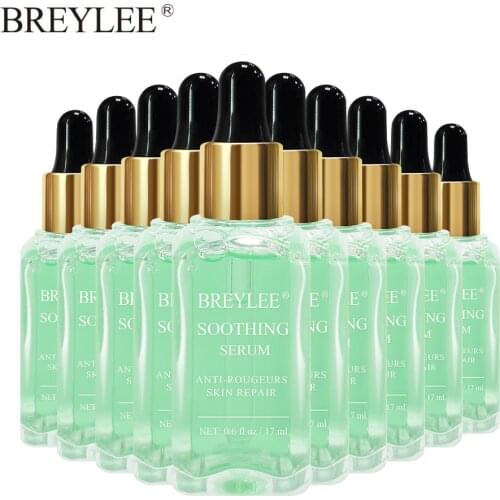 BREYLEE Soothing Repairing Face Serum Repair Sensitive Skin Remove Redness Face Skin Care Acne Scar Removal Snail Beauty 10PCS