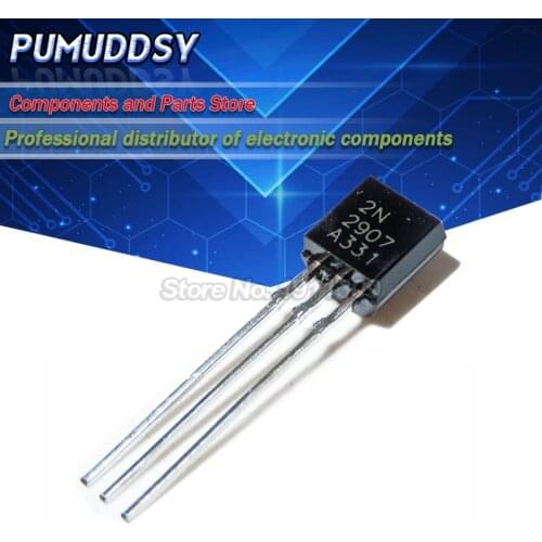 100PCS 2N2907A 2N2907 TO-92 2907 Transistor IC