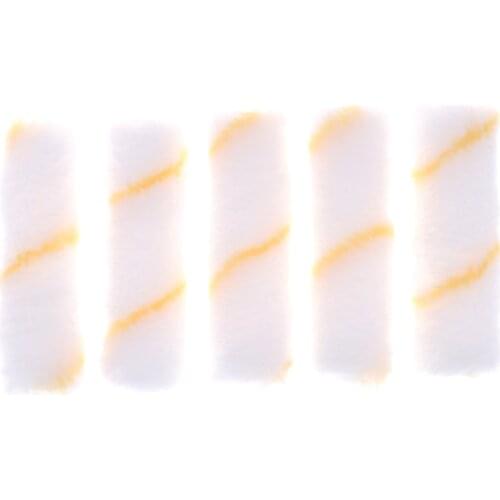 5 Pcs/lot 4" Paint Roller Covers Mini Paint Roller Edger Trim Roller M126