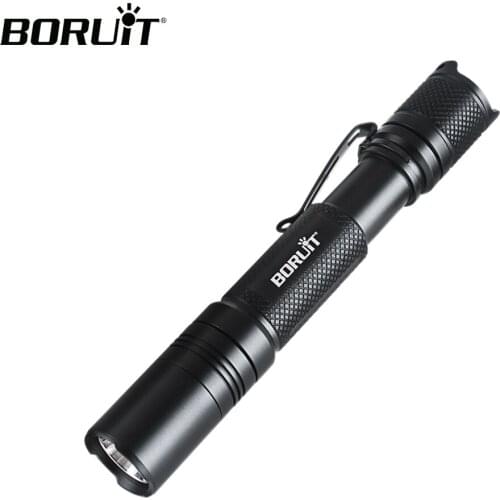 BORUiT BC25 CREE XPL LED Mini Medical Flashlight 550 Lumens 6-Mode IPX8 Torch Memory Function Lantern for Working EDC Camping