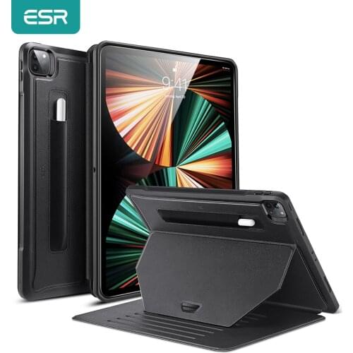 ESR for iPad Pro 11 2021 Case Rugged Protection Cover for iPad Pro 12.9 2021 Magnetic Stand Tablet Case for iPad Pro 2021/2020