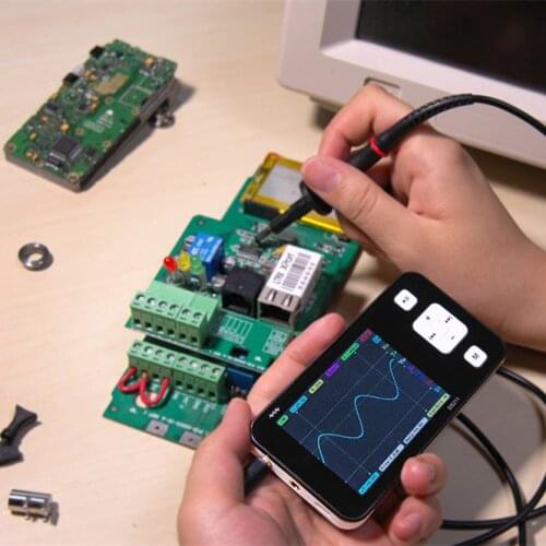 New Version Mini ARM DSO211 Digital Oscilloscope Portable Pocket-Sized Nano Handheld DS211 Digital Storage Oscilloscope