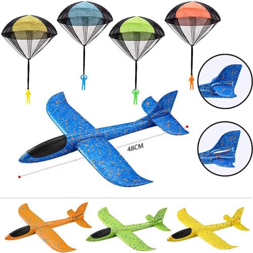 Kid Hand Throwing Parachute Kids Outdoor Funny Toys Game Play Educational Toys for Children Fly Parachute Sport Mini Soldier Toy