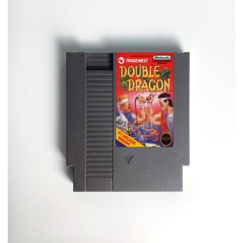 DOUBLE DRAGON - Game Cartridge For NES Console 72 Pins 8bit
