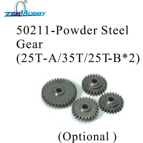 HSP RACING SPARE PARTS ACCESSORIES 50211 POWDER STEEL GEAR 25T-A 35T 25T-B FOR HSP SKELETON 1/5 GAS TRUCK 94050
