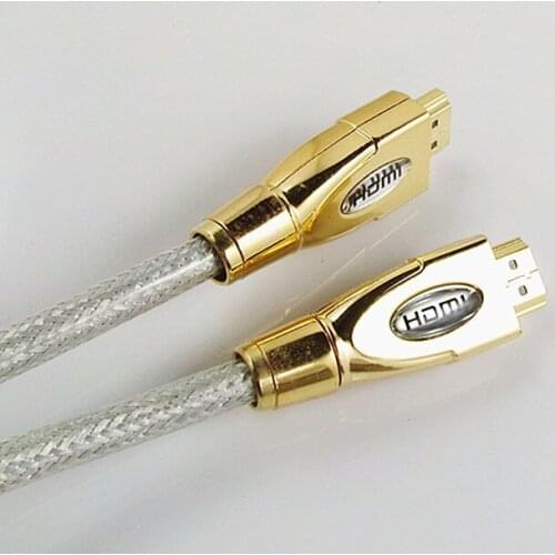HDMI Cable 1.4 1080P 3D Video Cable For HDTV Splitter Switcher HDMI Cable 0.5m 1m 1.5m 2m 3m 5m 10m 12m 15m