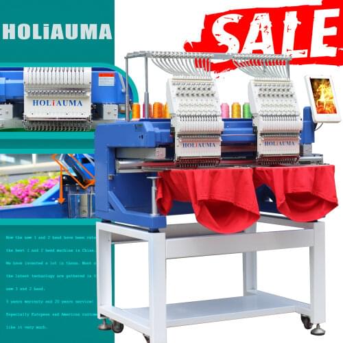 Cheaper than feiya embroidery machine price HO1502H 15 needles 2 head embroidery machine best computer embroidery machine