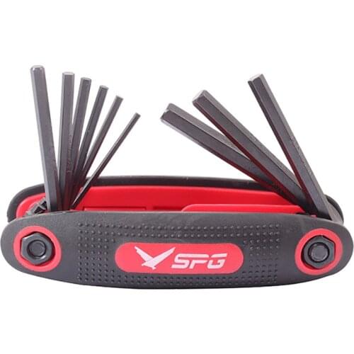 Imperial units Multi-function Wrench Tool Alloy Steel Allen Key for Recurve Compound Bow Hunting Shooting Archery Accessories