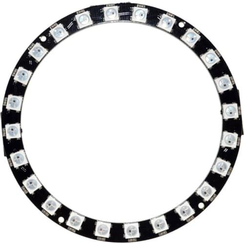 RGB LED Ring 24 Bits LEDs WS2812 5050 RGB LED Ring Lamp Light with Integrated Drivers