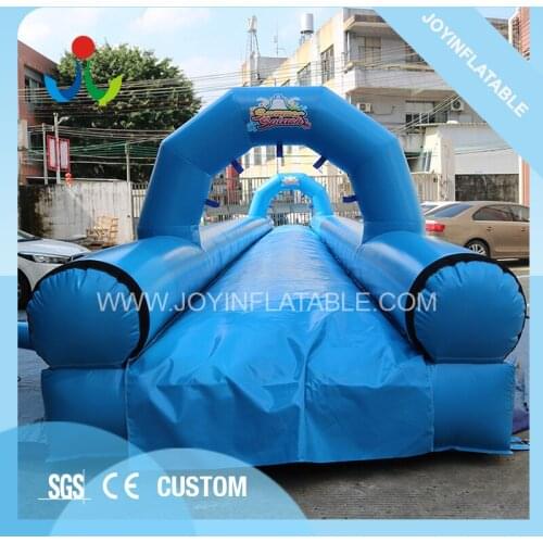 Summer Crazy Commercial Grade Customized Inflatable City Slip N slide With Inflatable Bottom