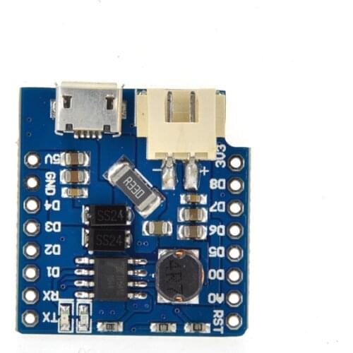 MH-ET LIVE Battery Shield for ESP32 MINI KIT D1 MINI single lithium battery charging & boost