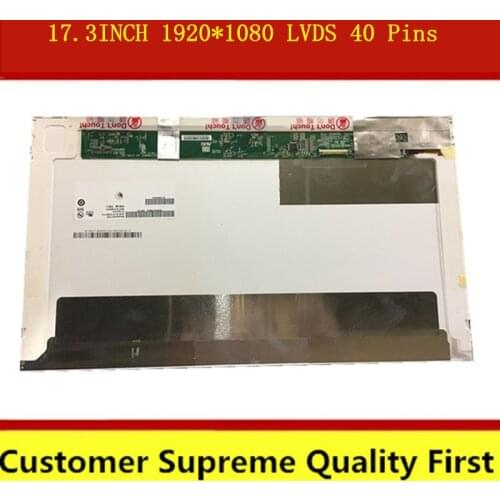 17.3'' Laptop lcd led screen 1920x1080 B173HW01 B173HW02 N173HGE-L11 N173HGE-L21 HSD173PUW1 LP173WF1 40PIN