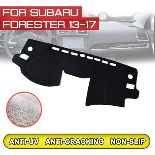 For Subaru Forester 2013 2014 2015 2016 2017 Car Dashboard Mat Anti-dirty Non-slip Dash Cover Mat UV Protection Shade