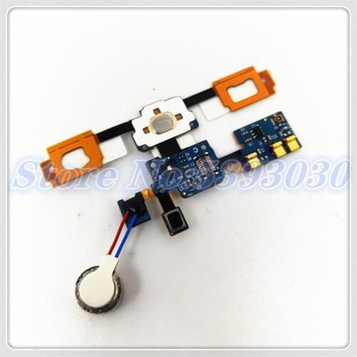New For Samsung Galaxy S GT-i9000 i9001 Home Button Sensor Flex Cable Ribbon with Vibrator Vibrating Motor Replacement Part