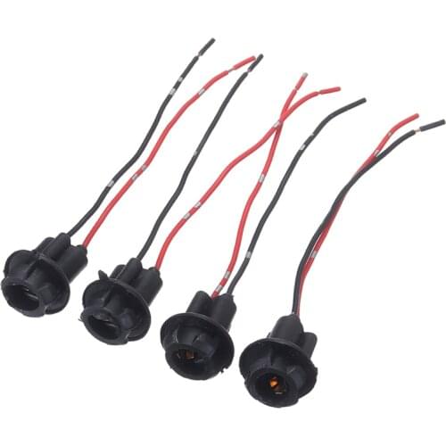 New Arrival Automobile Instrument Lamp Connector T10 168 194 W5W Light Bulb Extension Wiring Harness Socket Connectors