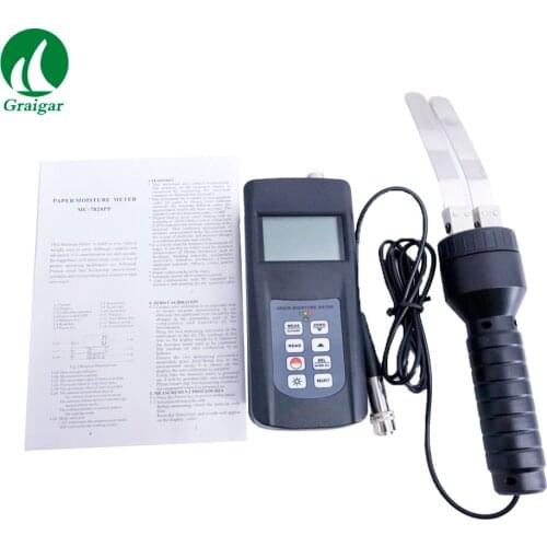 Portable Paper Moisture Meter MC-7828PP with 0.1 Resolution